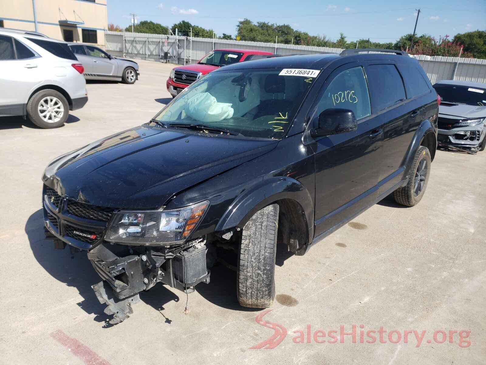 3C4PDCBBXKT875448 2019 DODGE JOURNEY