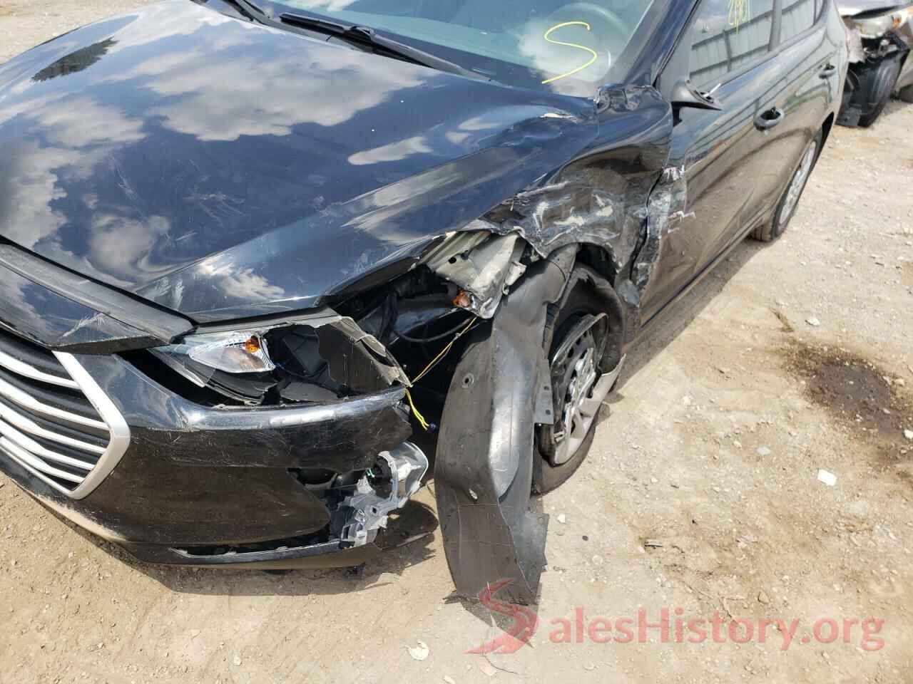 KMHD74LF5HU124334 2017 HYUNDAI ELANTRA