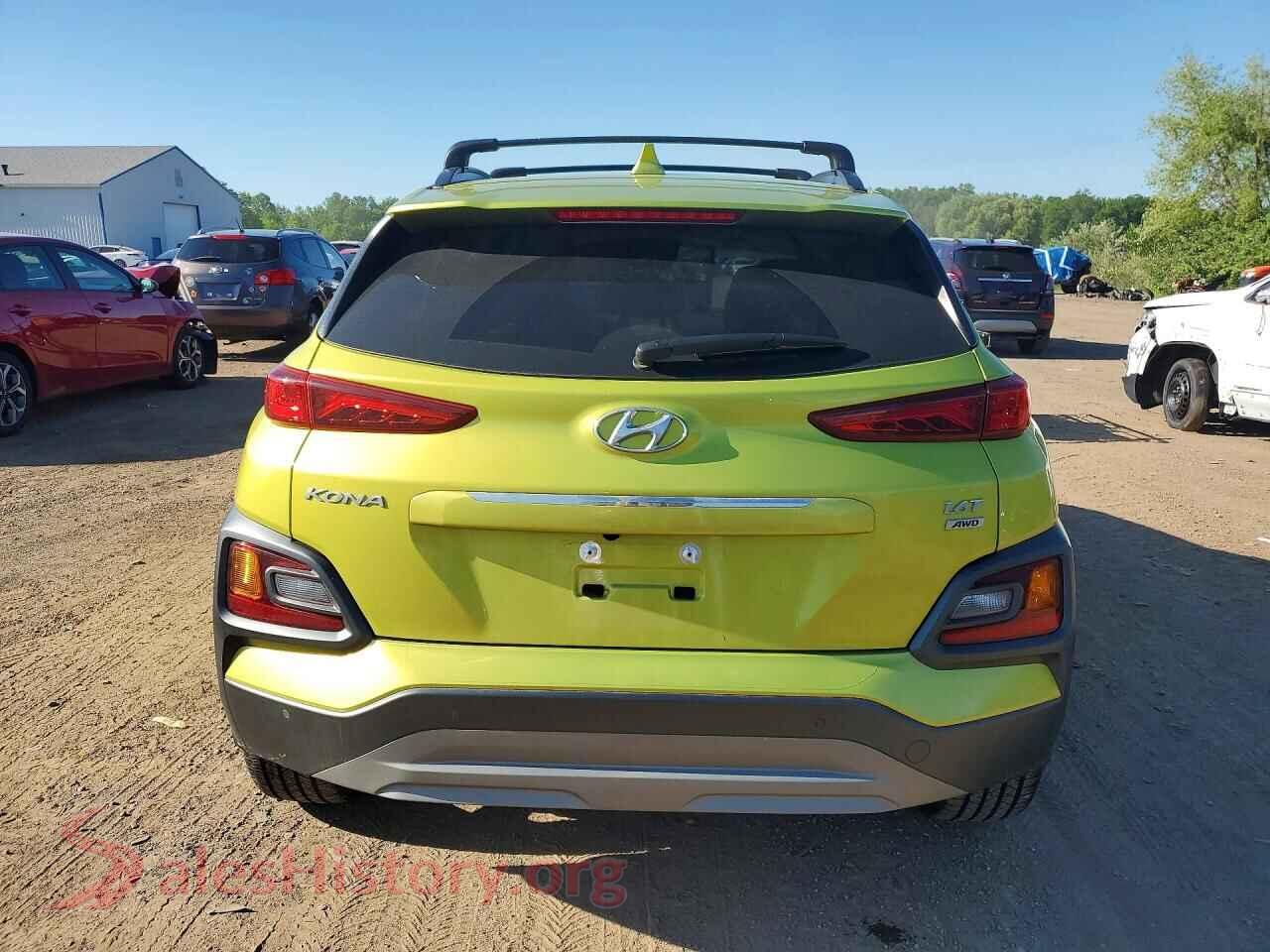 2020 HYUNDAI KONA VIN KM8K5CA59LU455315, left side view