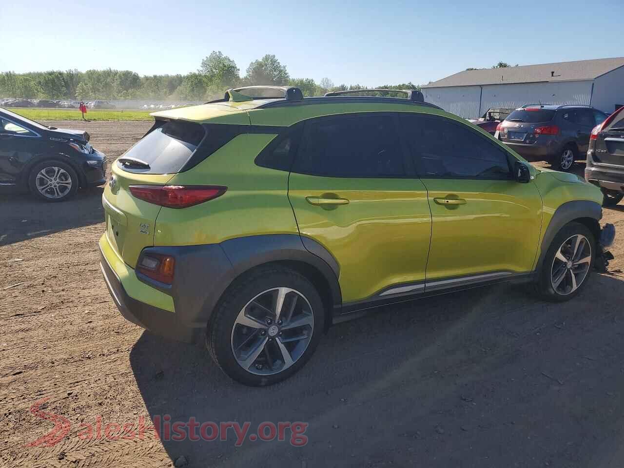 2020 HYUNDAI KONA VIN KM8K5CA59LU455315, right side view