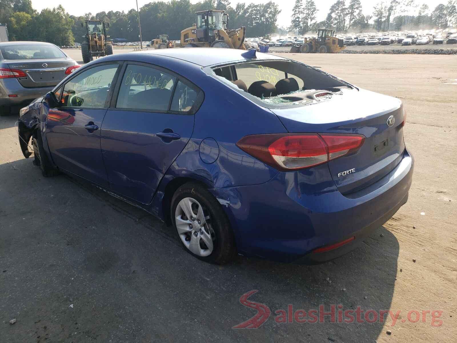 3KPFK4A77HE116659 2017 KIA FORTE