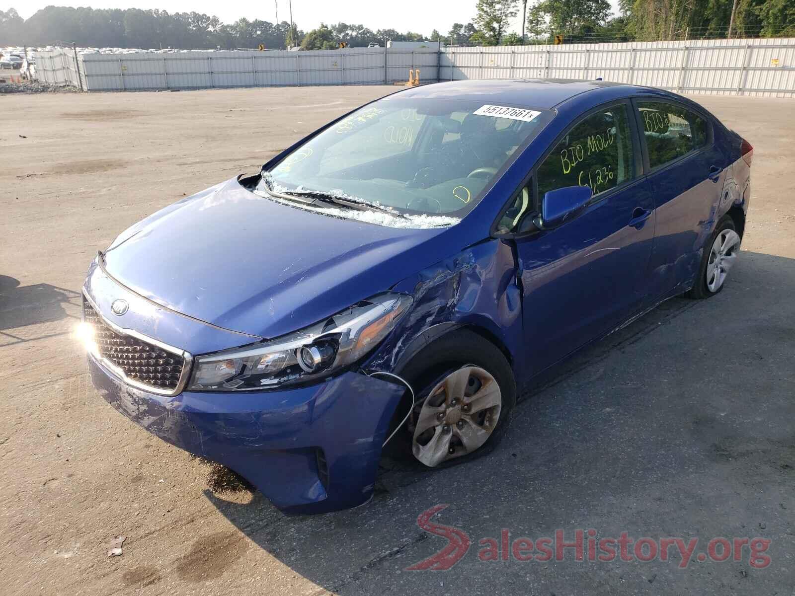 3KPFK4A77HE116659 2017 KIA FORTE