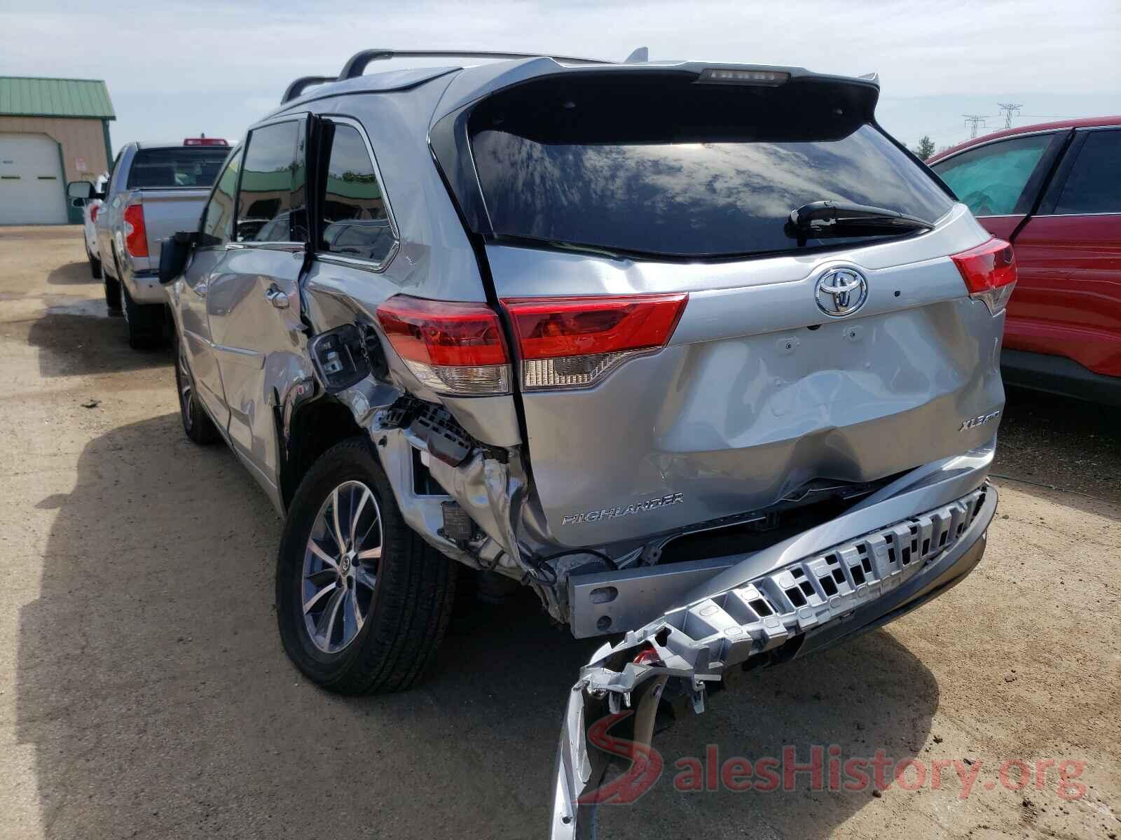 5TDJZRFHXHS507217 2017 TOYOTA HIGHLANDER