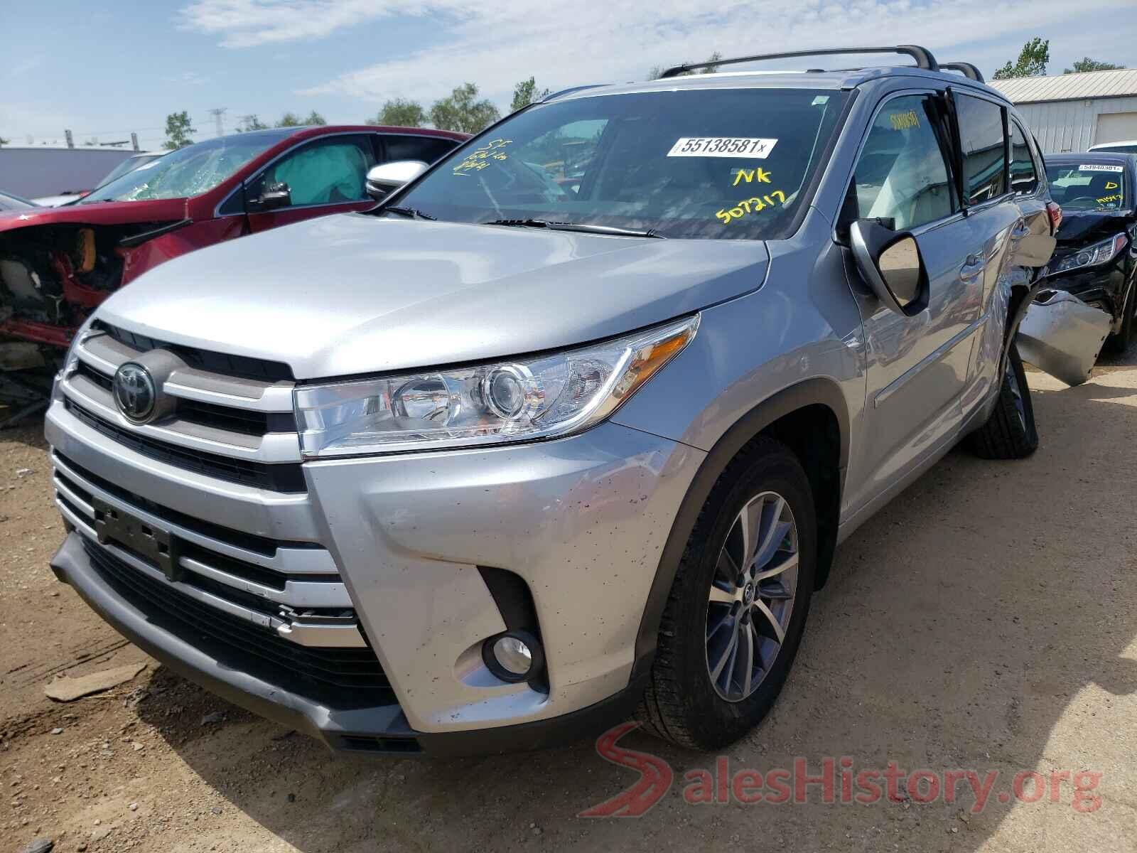 5TDJZRFHXHS507217 2017 TOYOTA HIGHLANDER