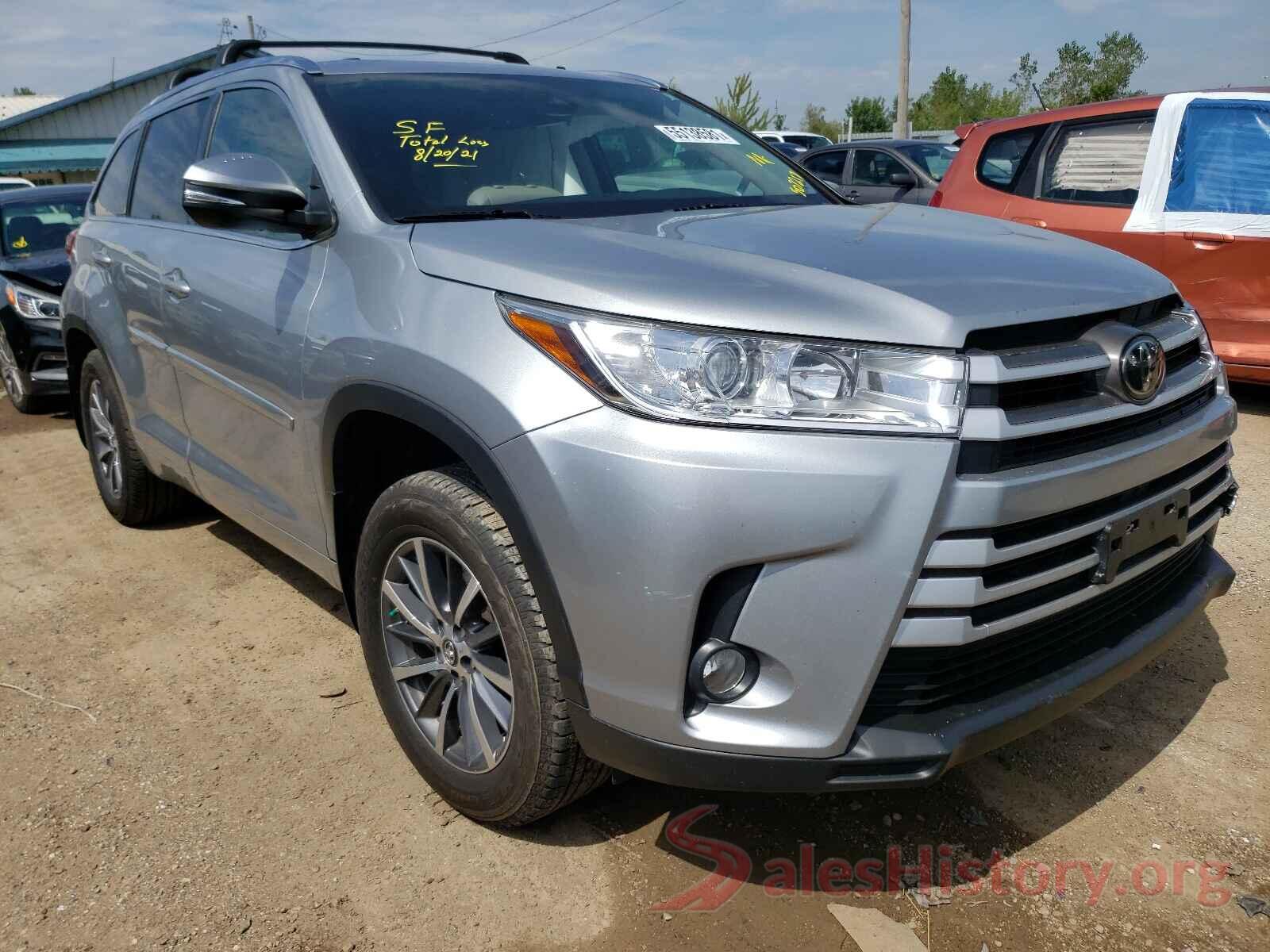 5TDJZRFHXHS507217 2017 TOYOTA HIGHLANDER