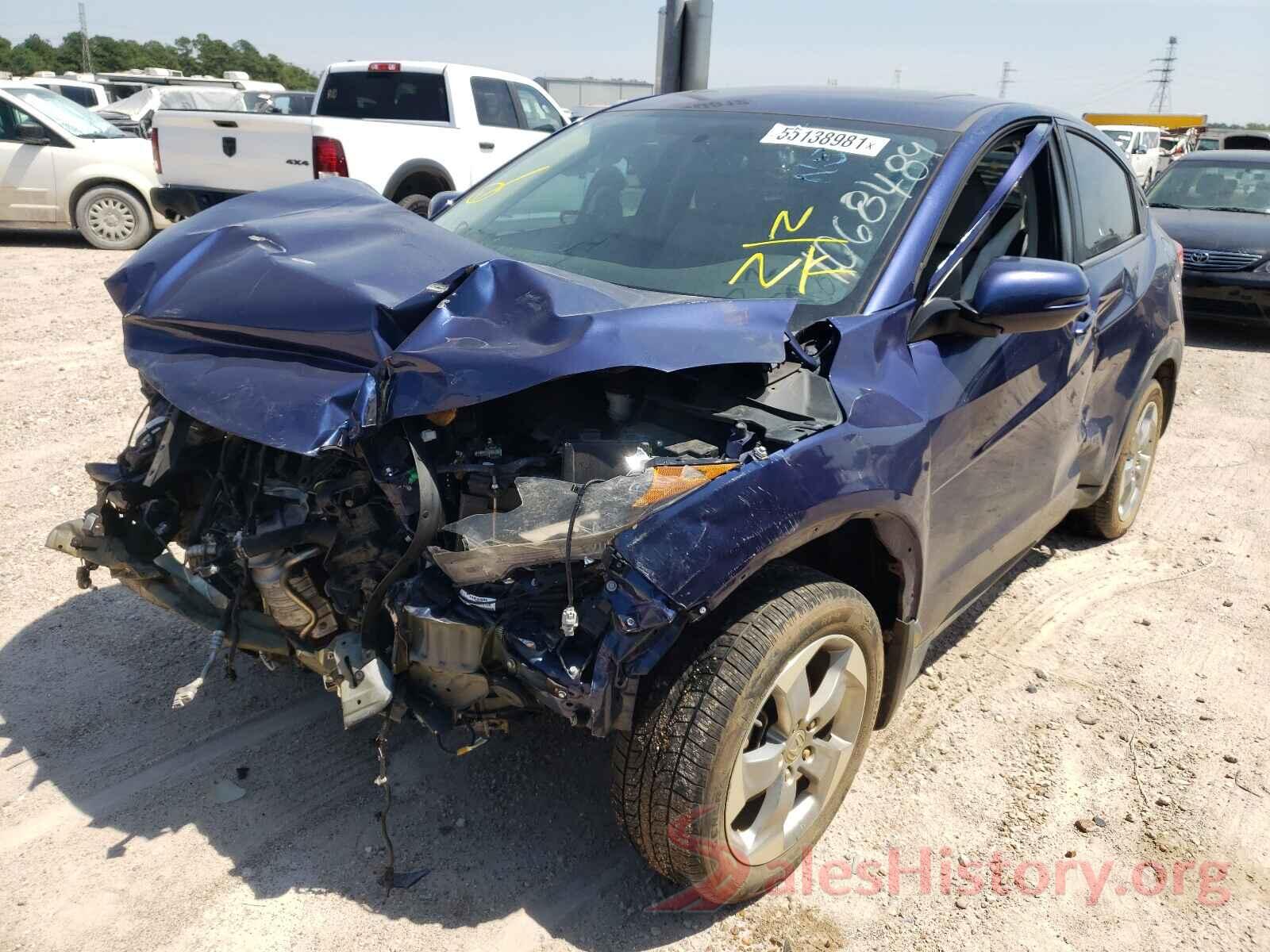 3CZRU5H59HM702085 2017 HONDA HR-V