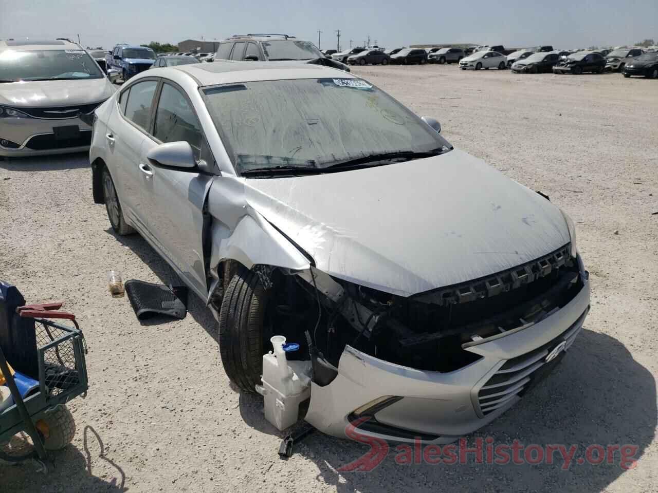 KMHD84LFXJU457549 2018 HYUNDAI ELANTRA