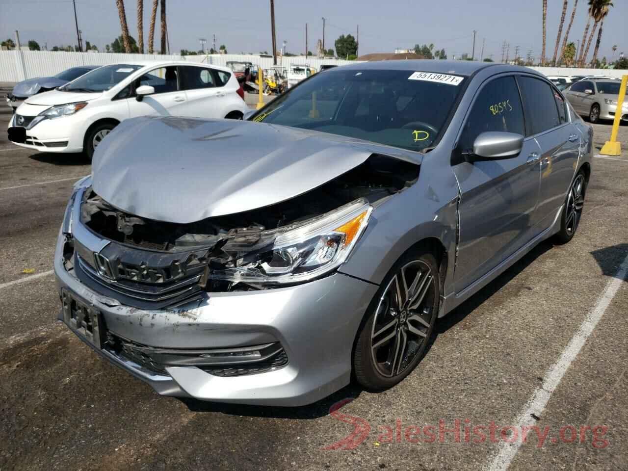 1HGCR2F5XGA143660 2016 HONDA ACCORD