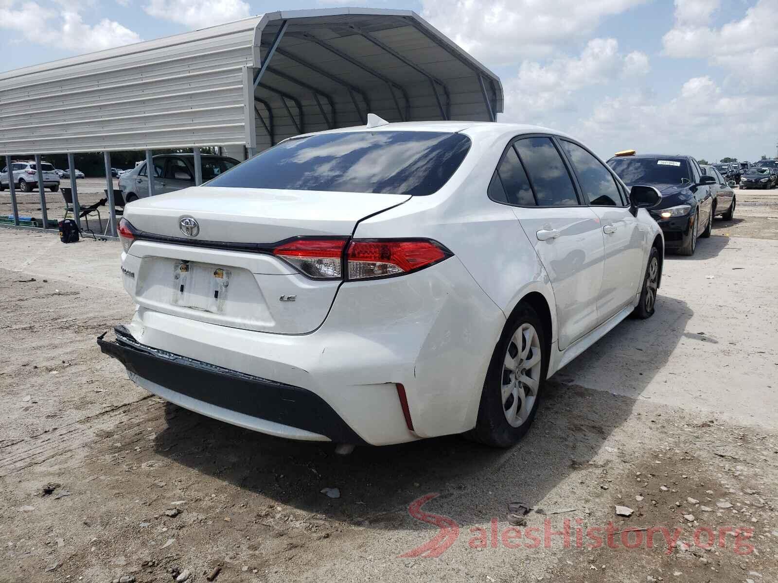 JTDEPRAE9LJ051396 2020 TOYOTA COROLLA