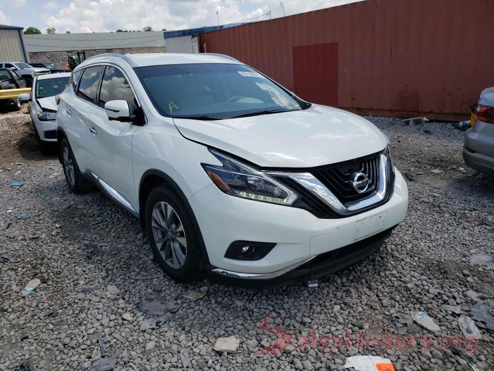 5N1AZ2MH0JN171451 2018 NISSAN MURANO