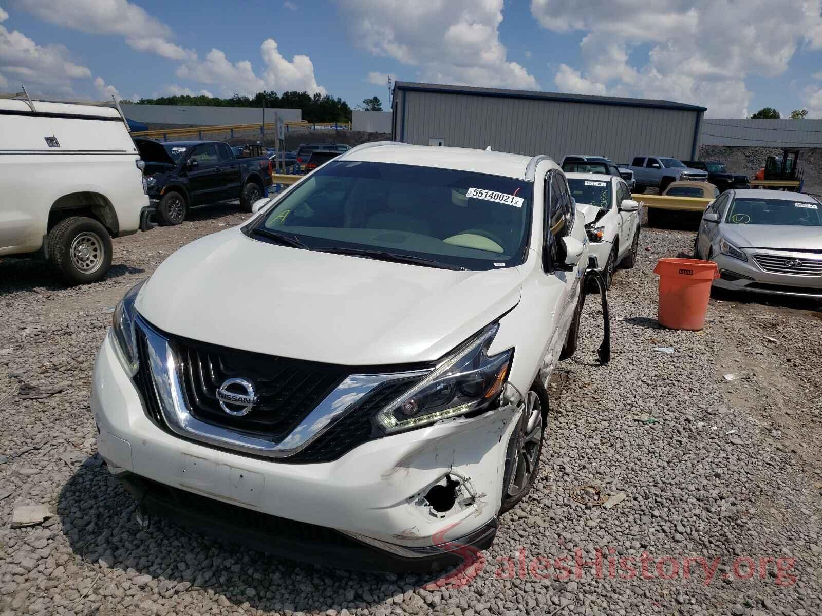 5N1AZ2MH0JN171451 2018 NISSAN MURANO