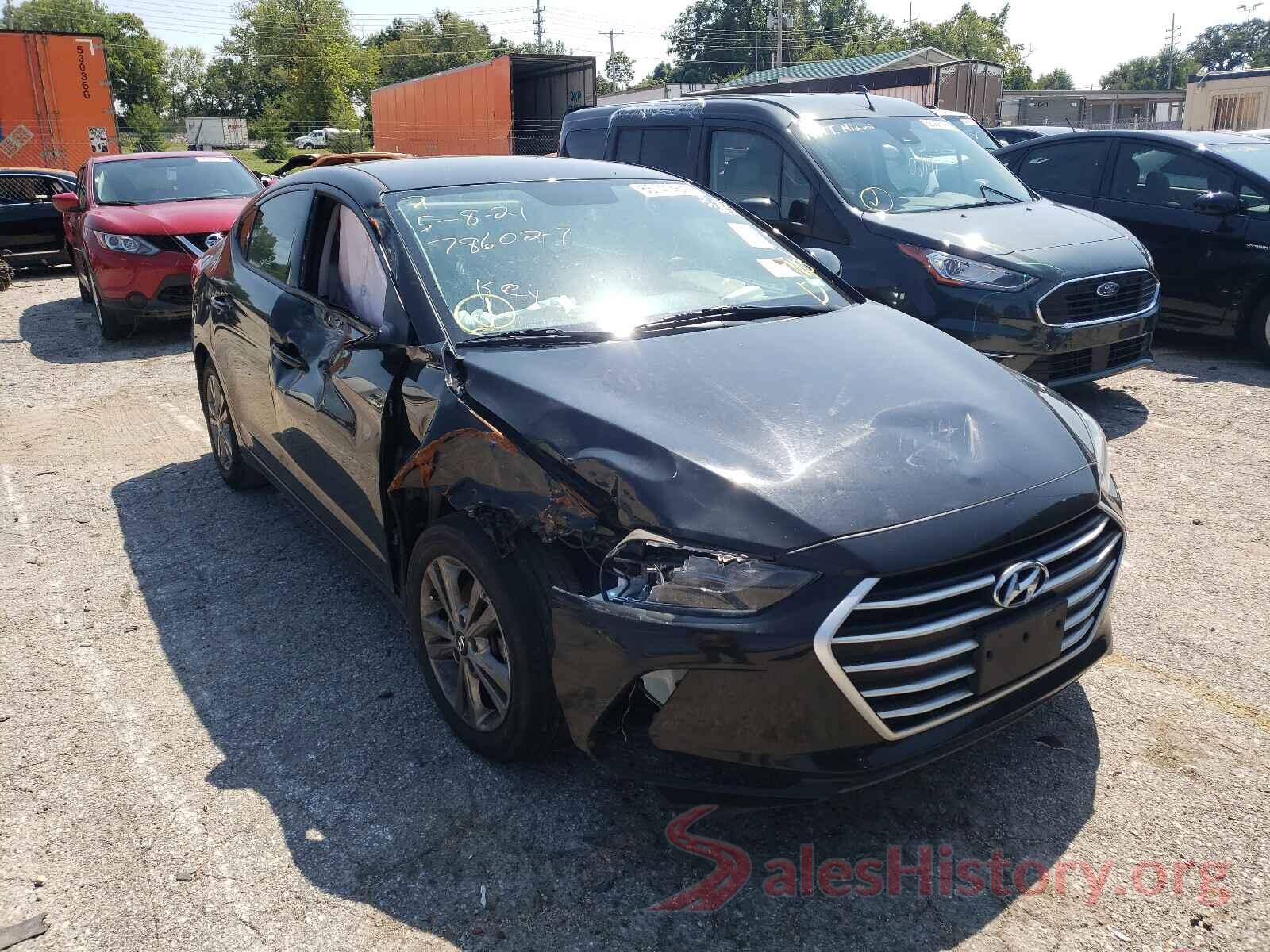 5NPD84LF0JH317377 2018 HYUNDAI ELANTRA