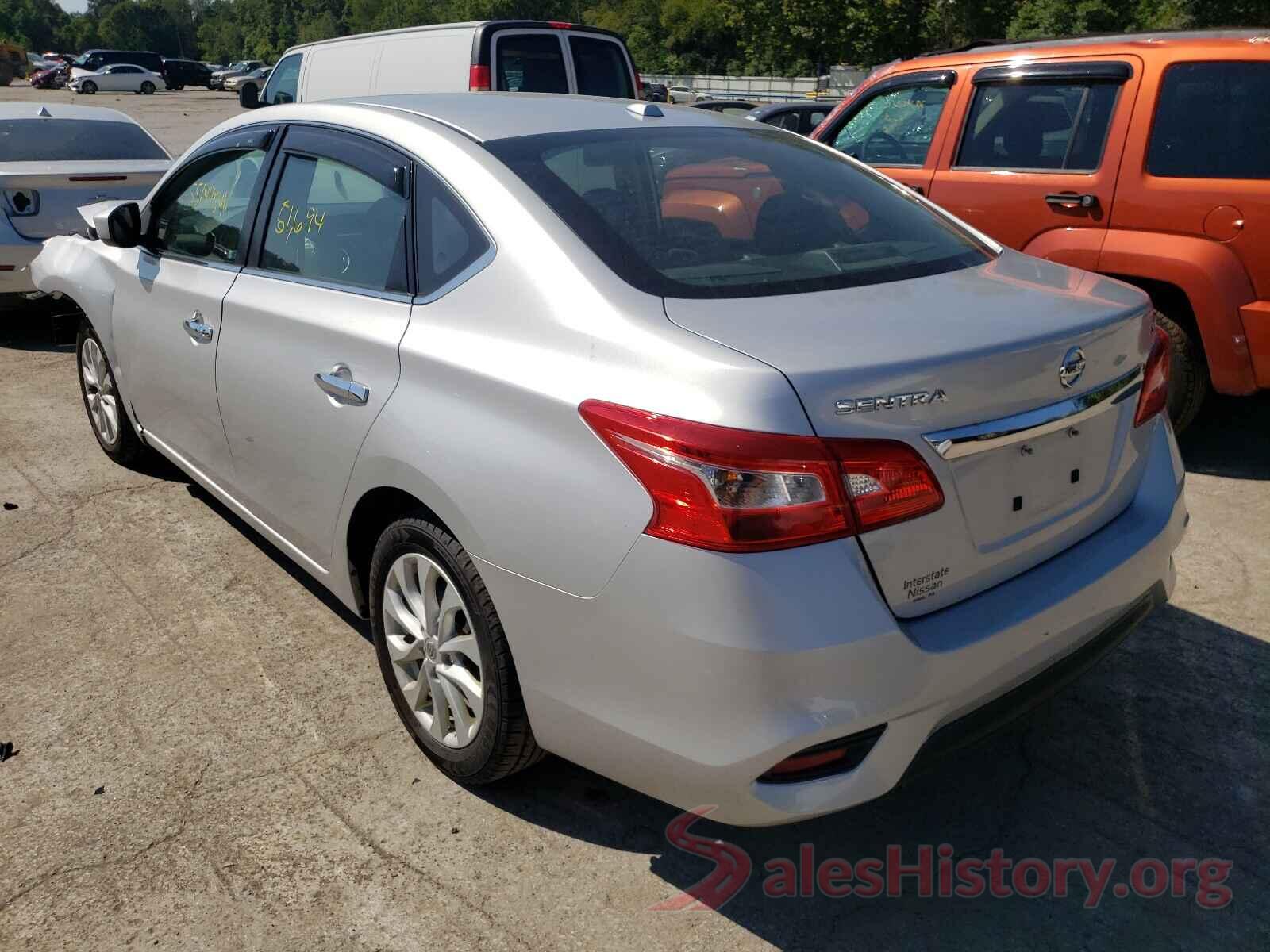 3N1AB7AP8KL610501 2019 NISSAN SENTRA