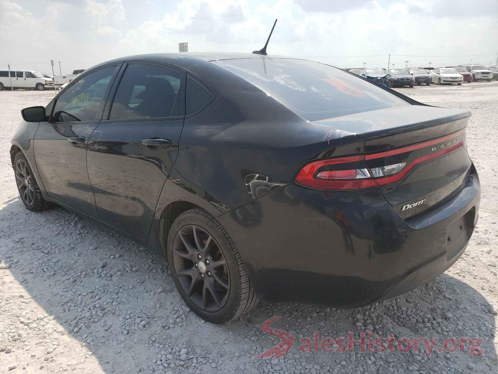 1C3CDFAA1GD607138 2016 DODGE DART