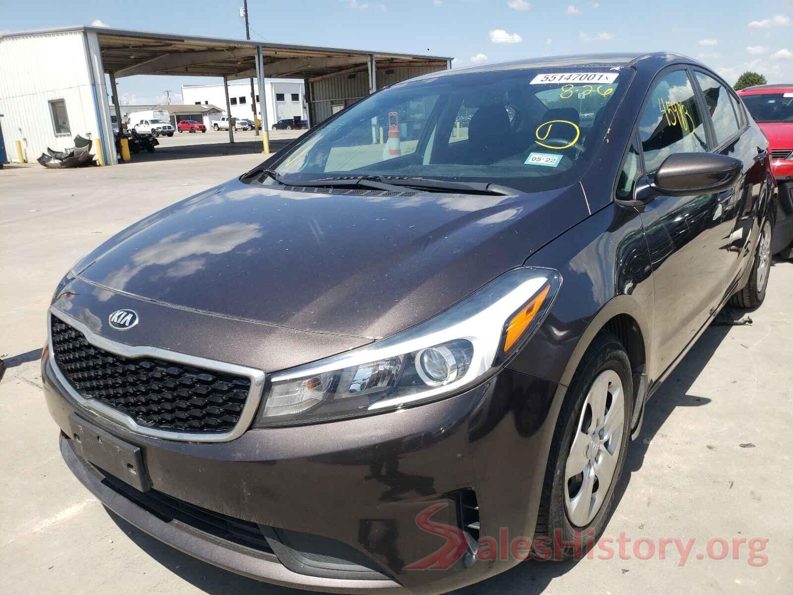 3KPFK4A7XHE152393 2017 KIA FORTE