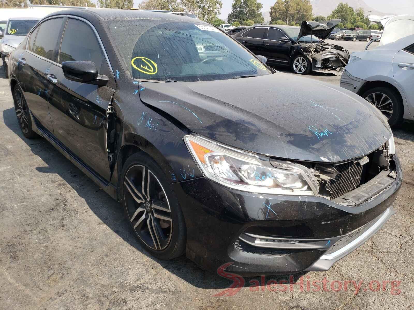 1HGCR2F58GA052581 2016 HONDA ACCORD