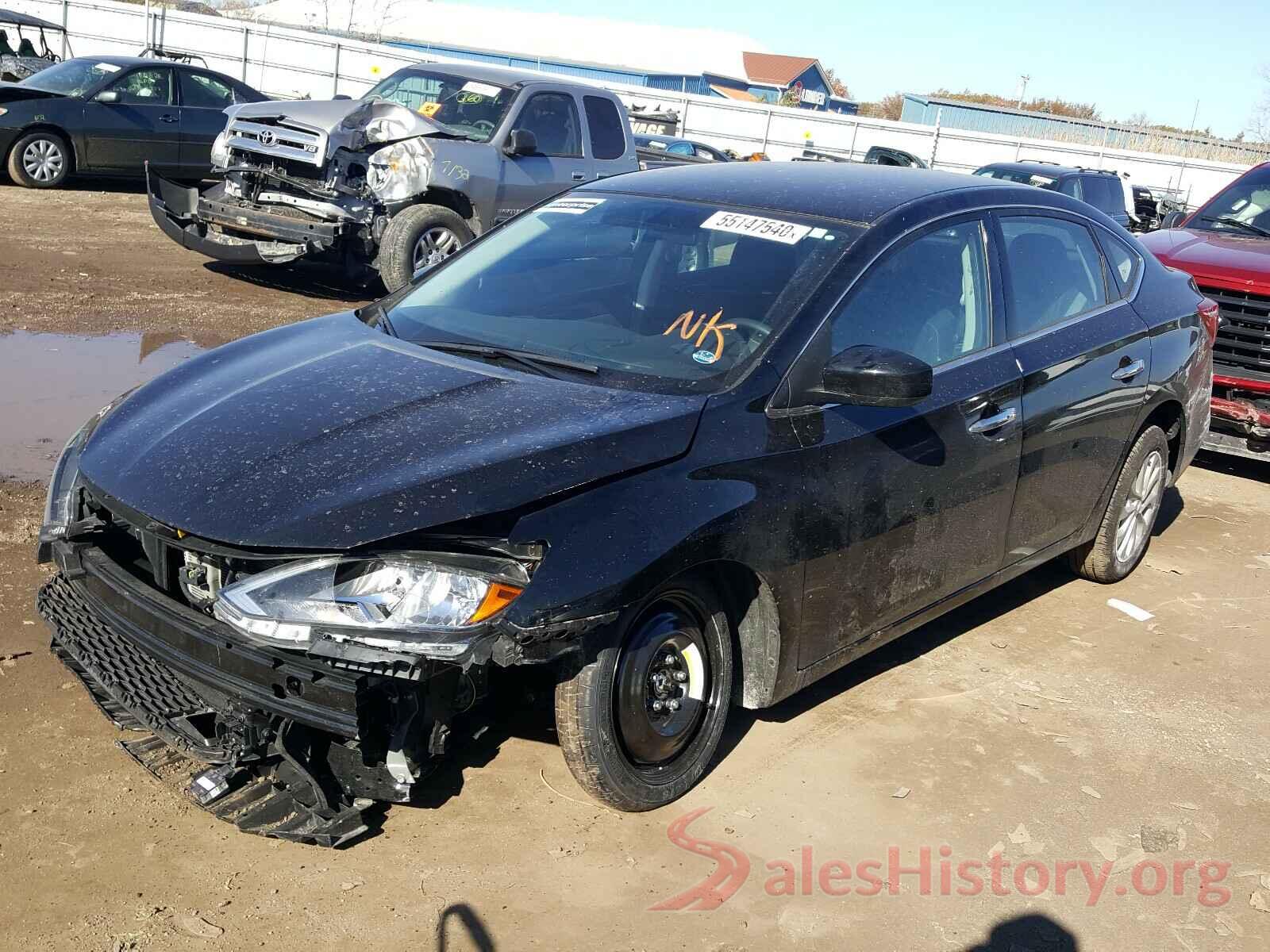 3N1AB7AP4KY454413 2019 NISSAN SENTRA