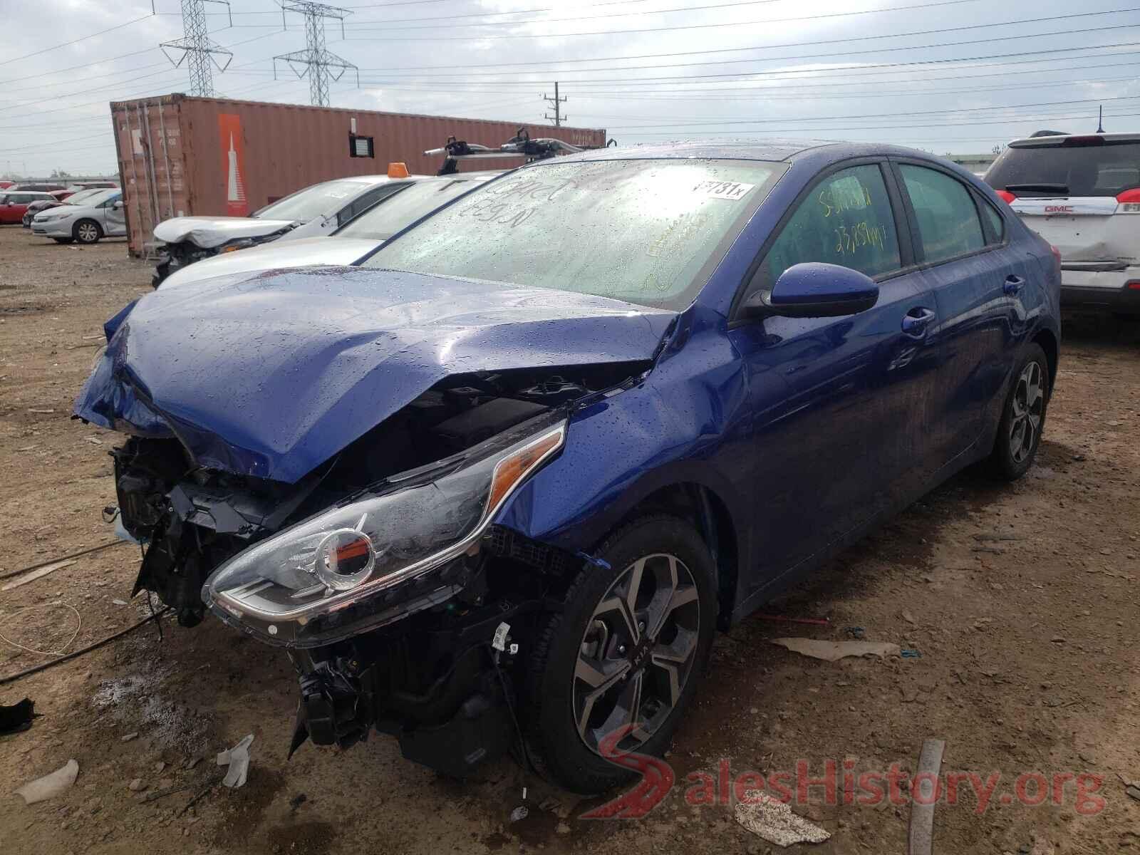 3KPF24AD3LE261034 2020 KIA FORTE