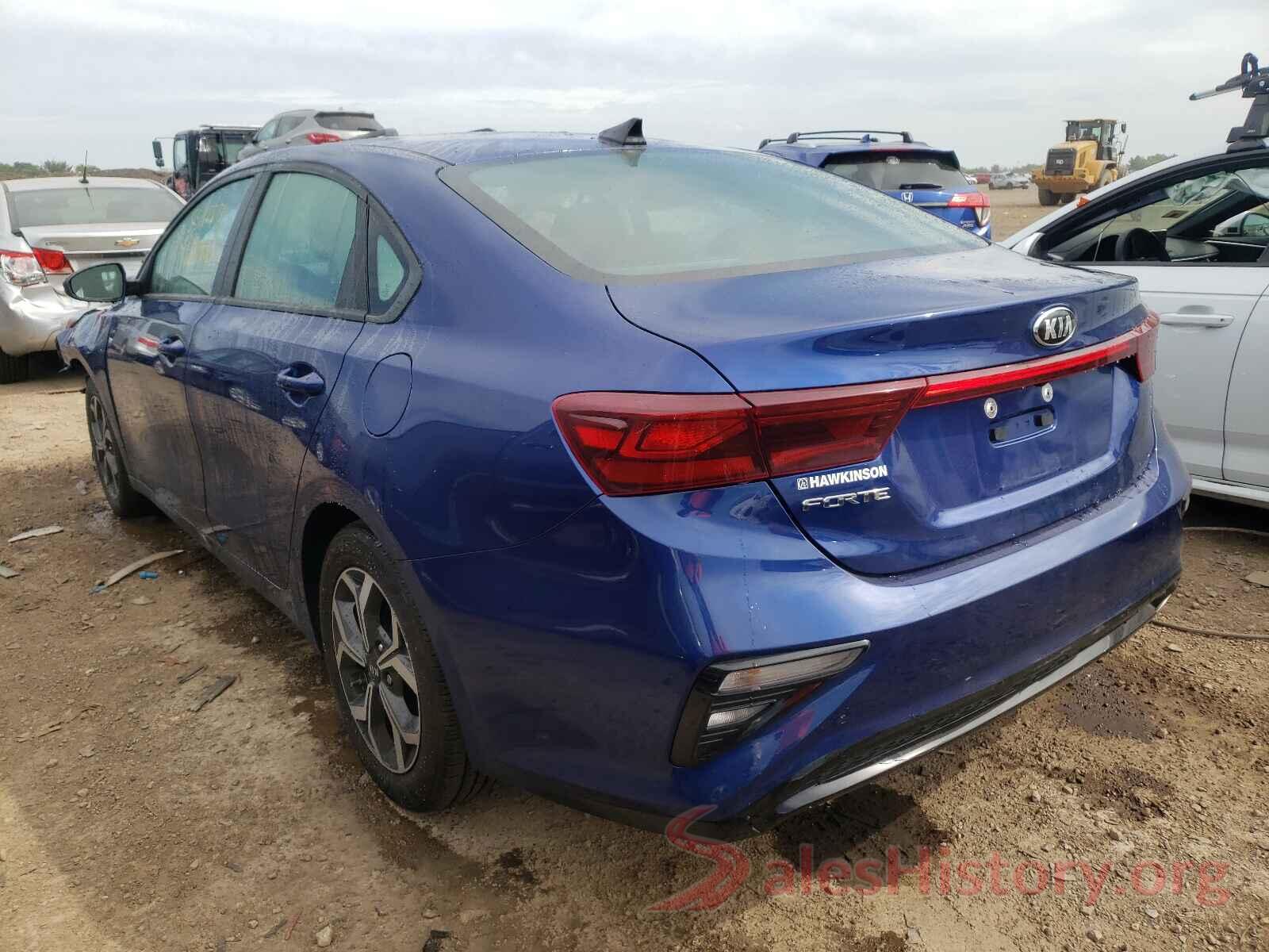 3KPF24AD3LE261034 2020 KIA FORTE