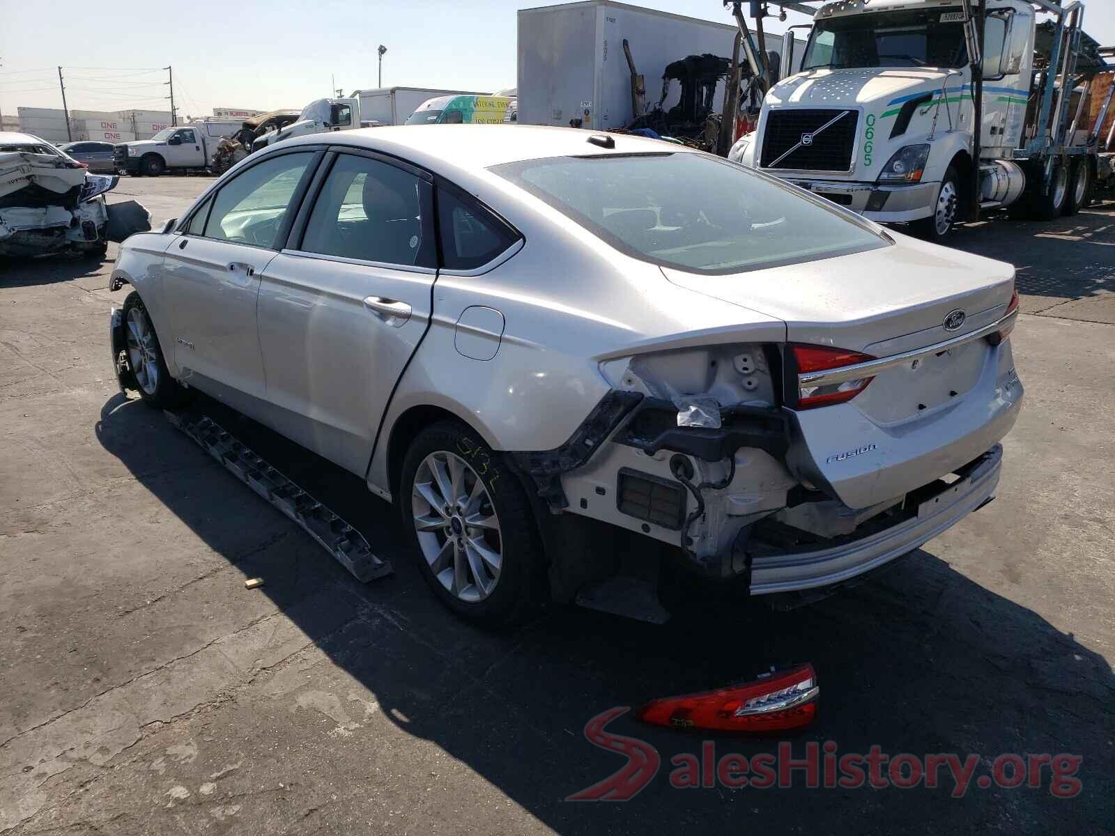 3FA6P0LU6HR387854 2017 FORD FUSION