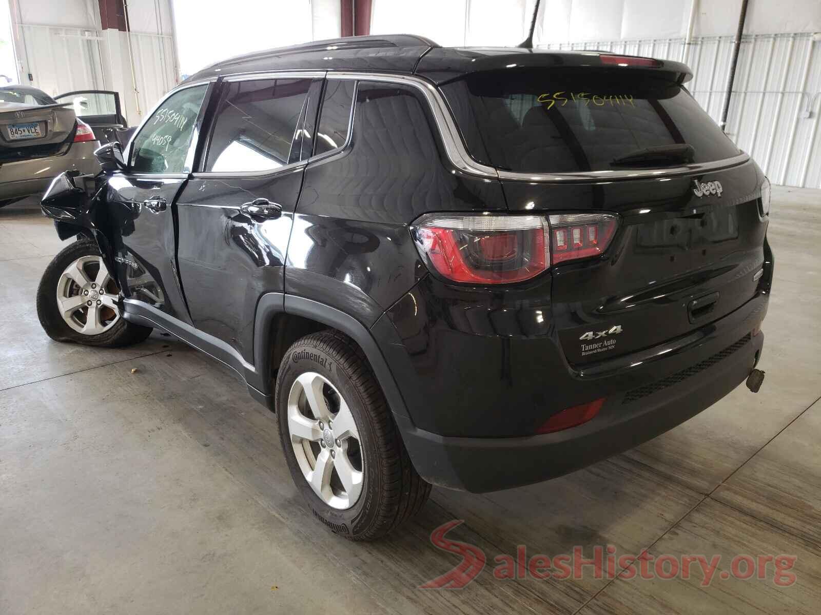 3C4NJDBB9JT177031 2018 JEEP COMPASS