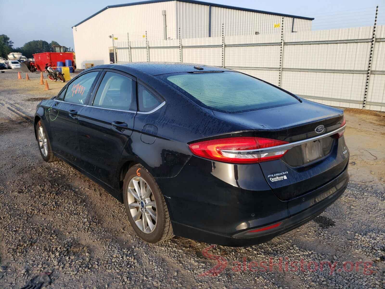 3FA6P0HD9HR346644 2017 FORD FUSION