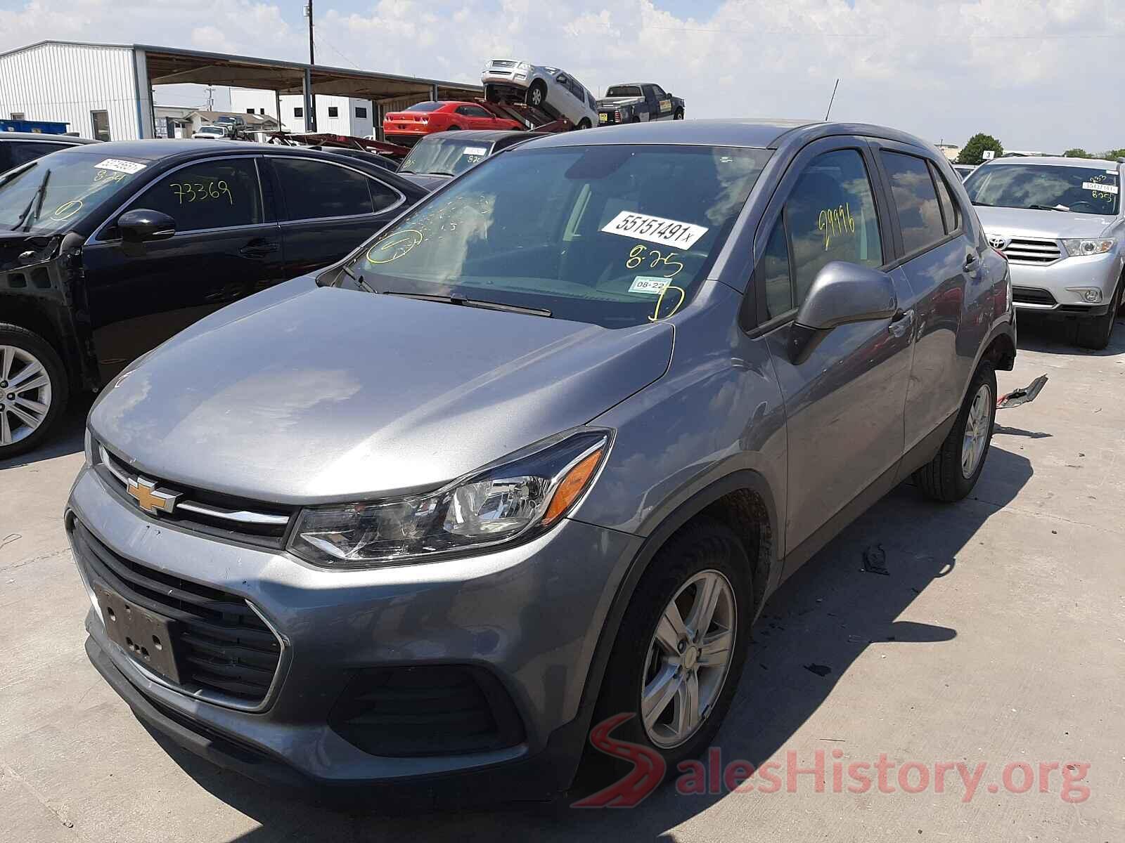 3GNCJKSB3LL233549 2020 CHEVROLET TRAX