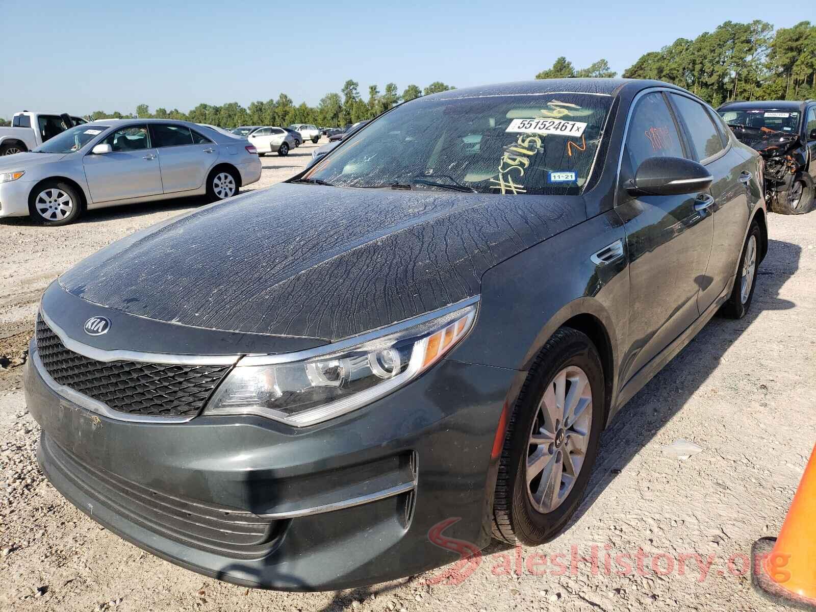 KNAGT4L33G5091682 2016 KIA OPTIMA