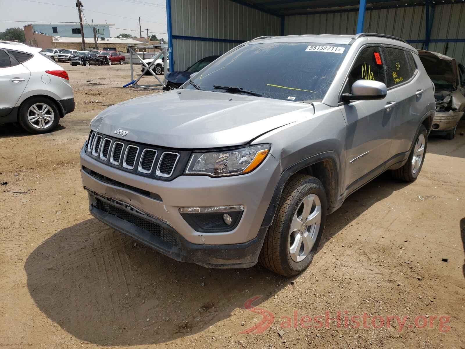 3C4NJDBB2KT714386 2019 JEEP COMPASS