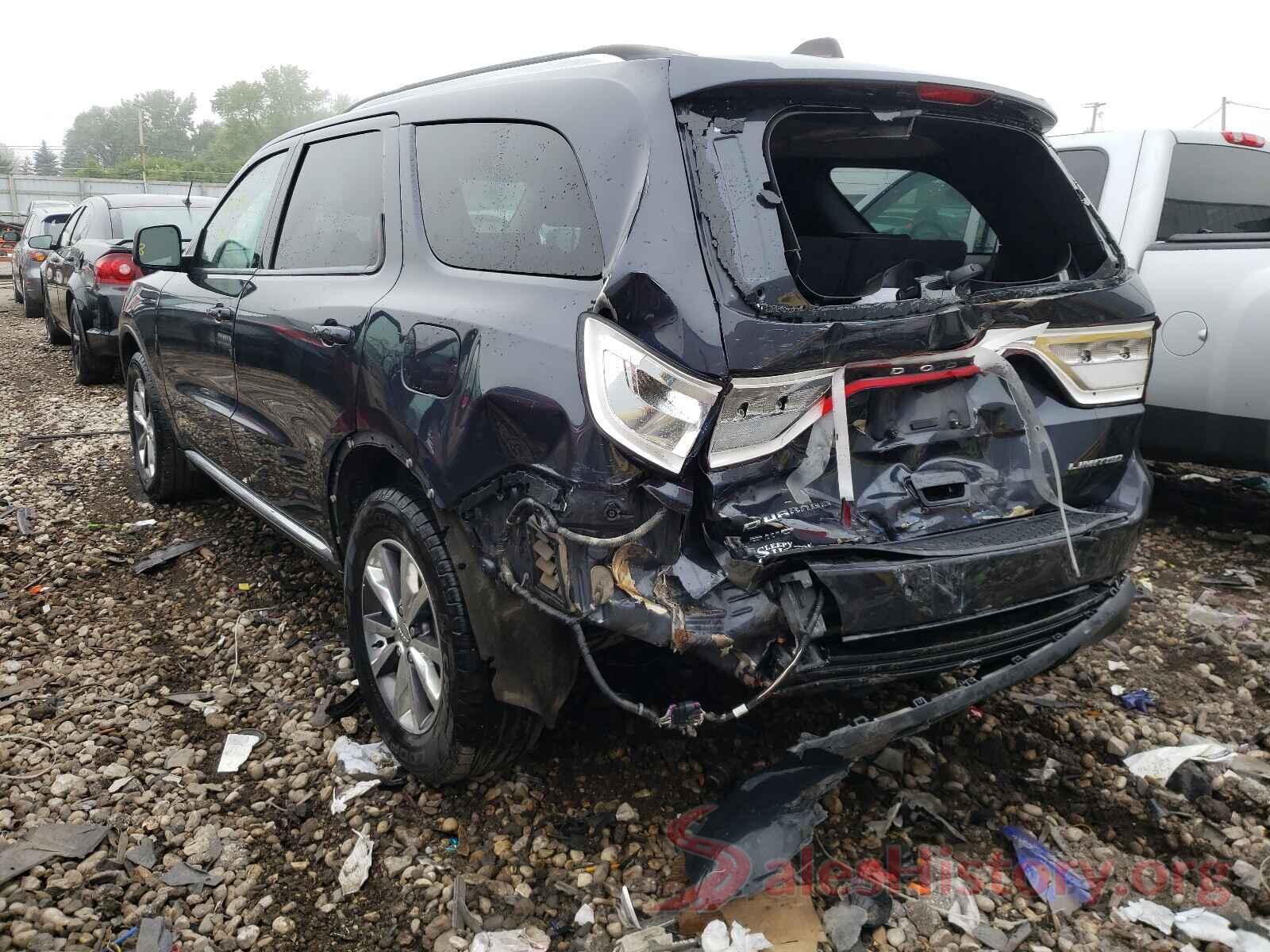 1C4RDJDG3GC301749 2016 DODGE DURANGO