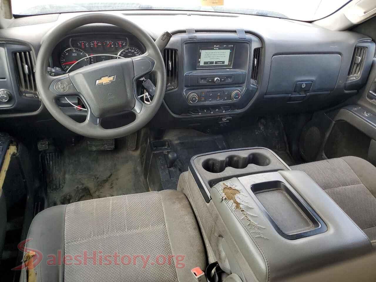 2018 CHEVROLET SILVERADO VIN 1GC1KUEG6JF142718, interior dashboard