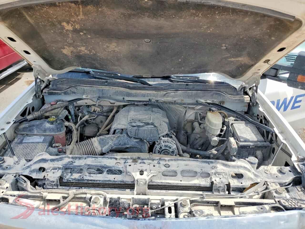 2018 CHEVROLET SILVERADO VIN 1GC1KUEG6JF142718, VIN plate