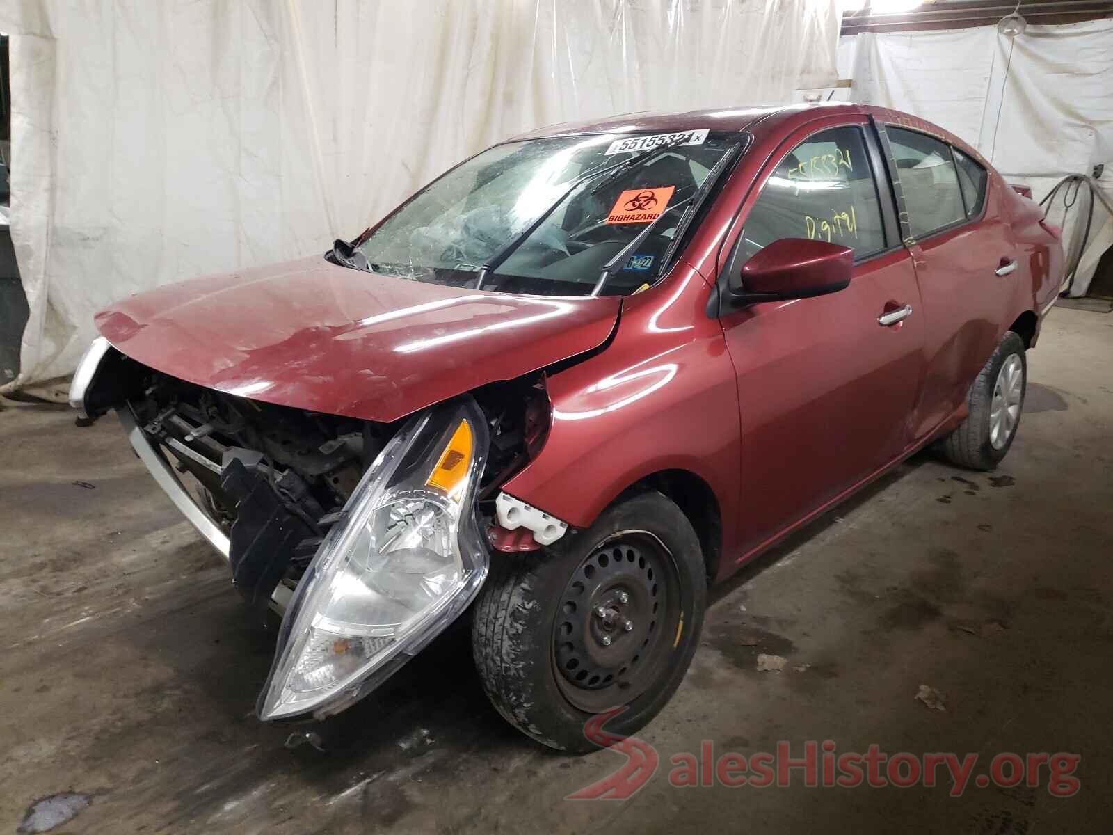 3N1CN7AP8KL806020 2019 NISSAN VERSA