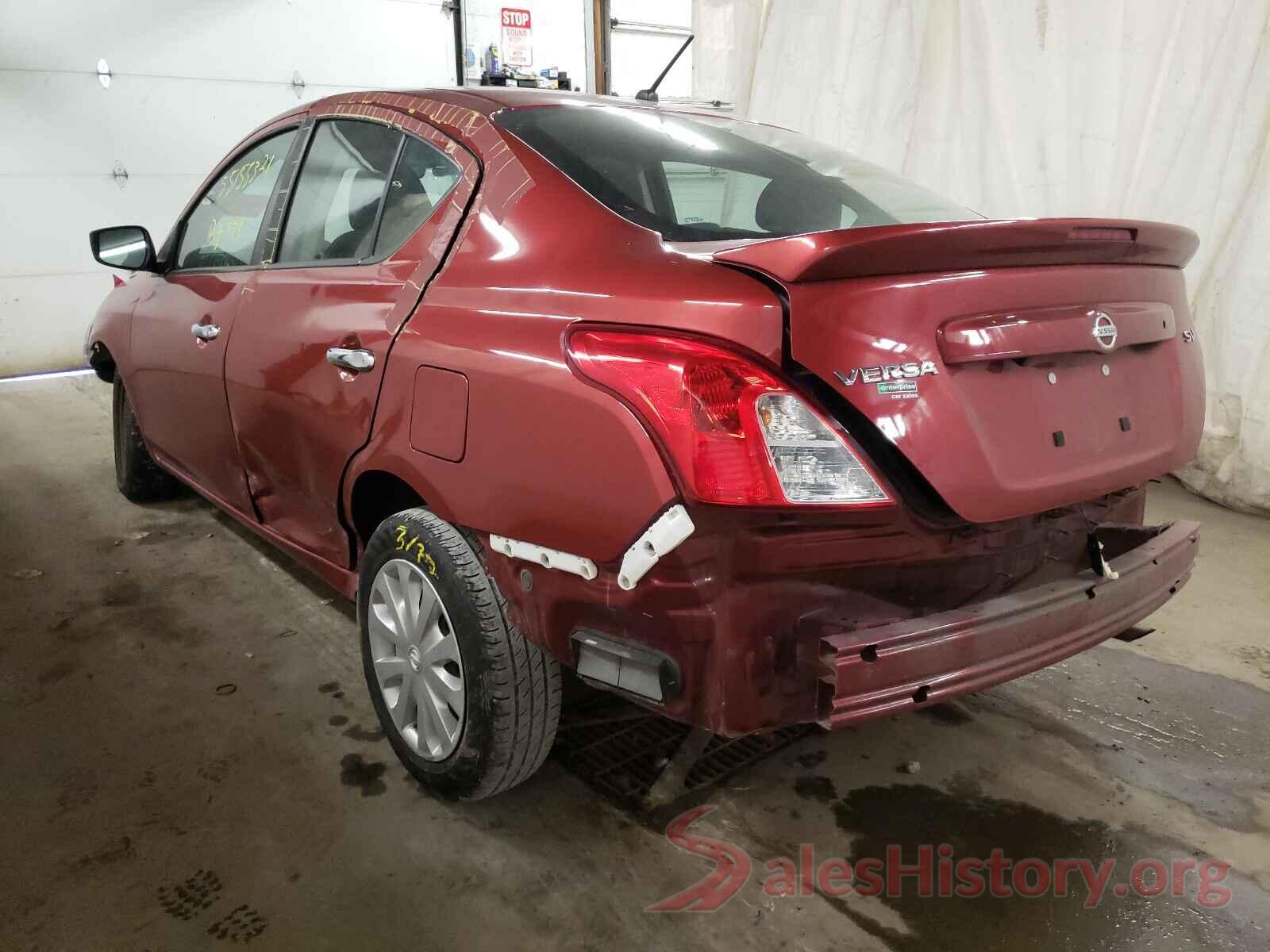 3N1CN7AP8KL806020 2019 NISSAN VERSA