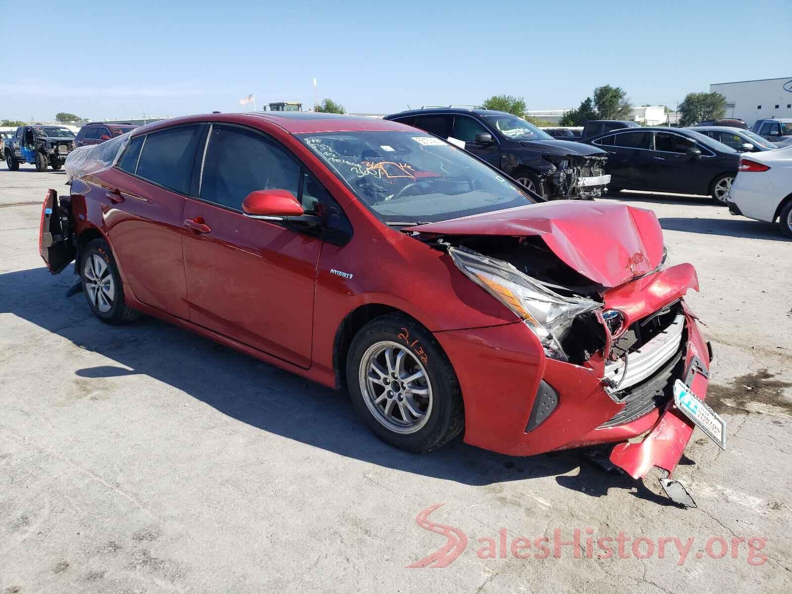 JTDKARFU7G3513033 2016 TOYOTA PRIUS