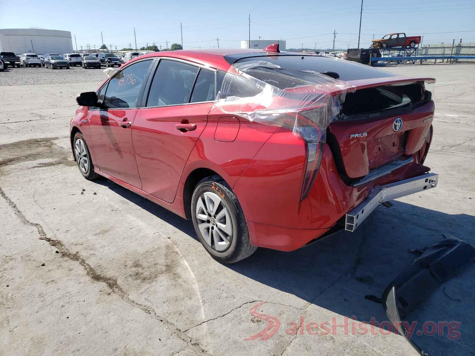 JTDKARFU7G3513033 2016 TOYOTA PRIUS