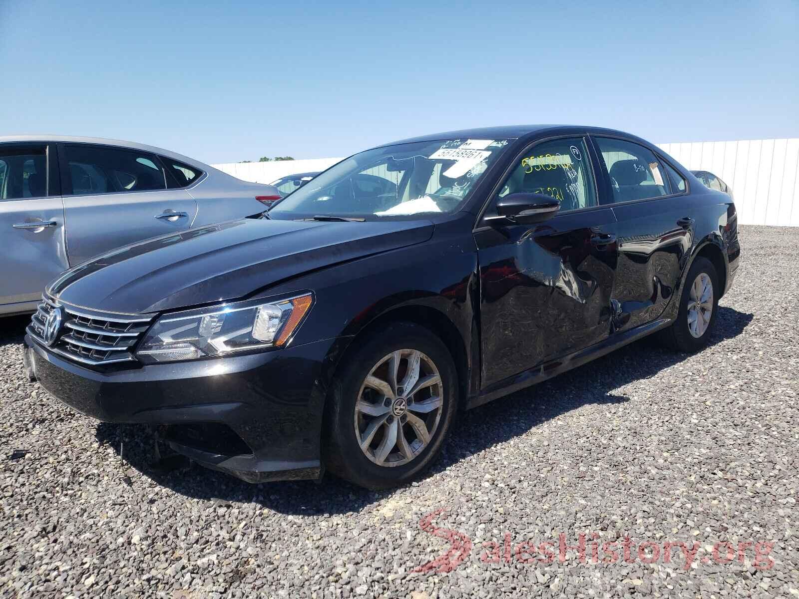 1VWAA7A38JC051021 2018 VOLKSWAGEN PASSAT