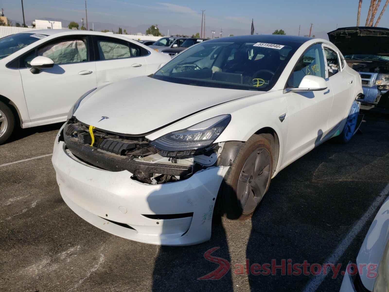 5YJ3E1EA3LF626962 2020 TESLA MODEL 3