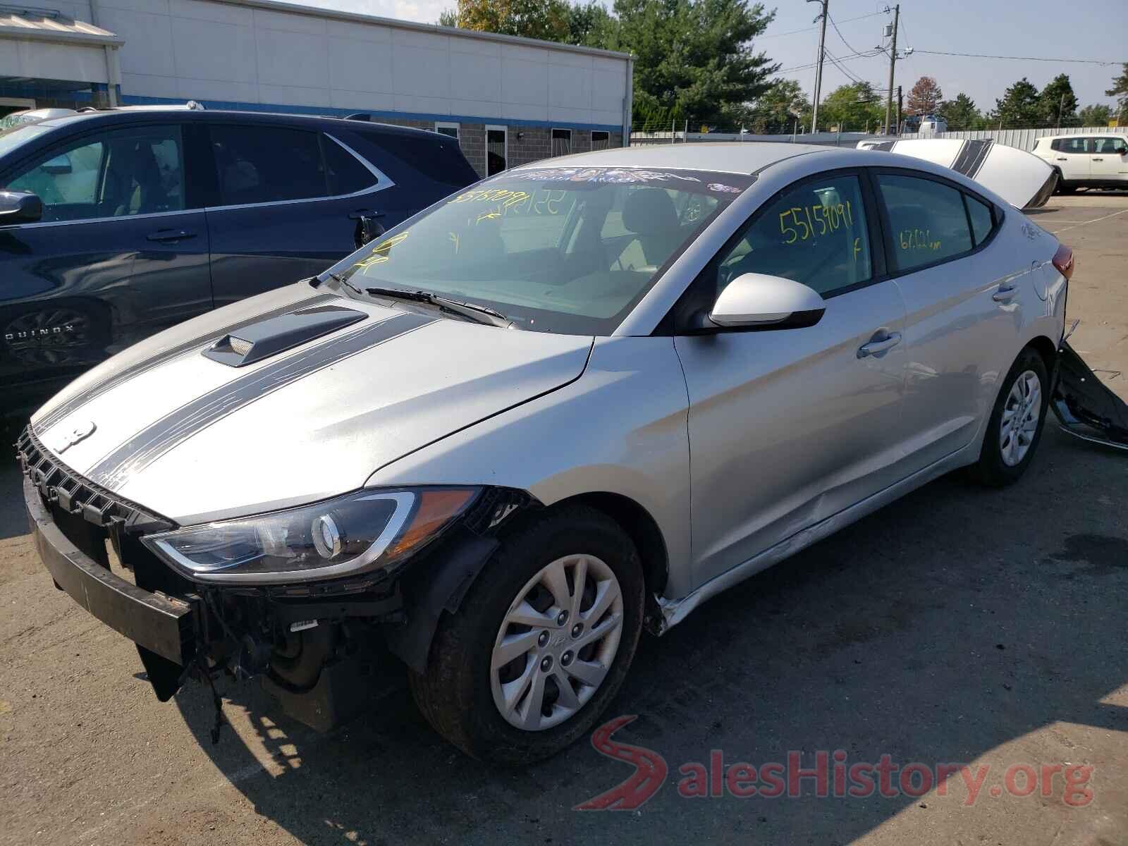 5NPD74LF2HH084051 2017 HYUNDAI ELANTRA