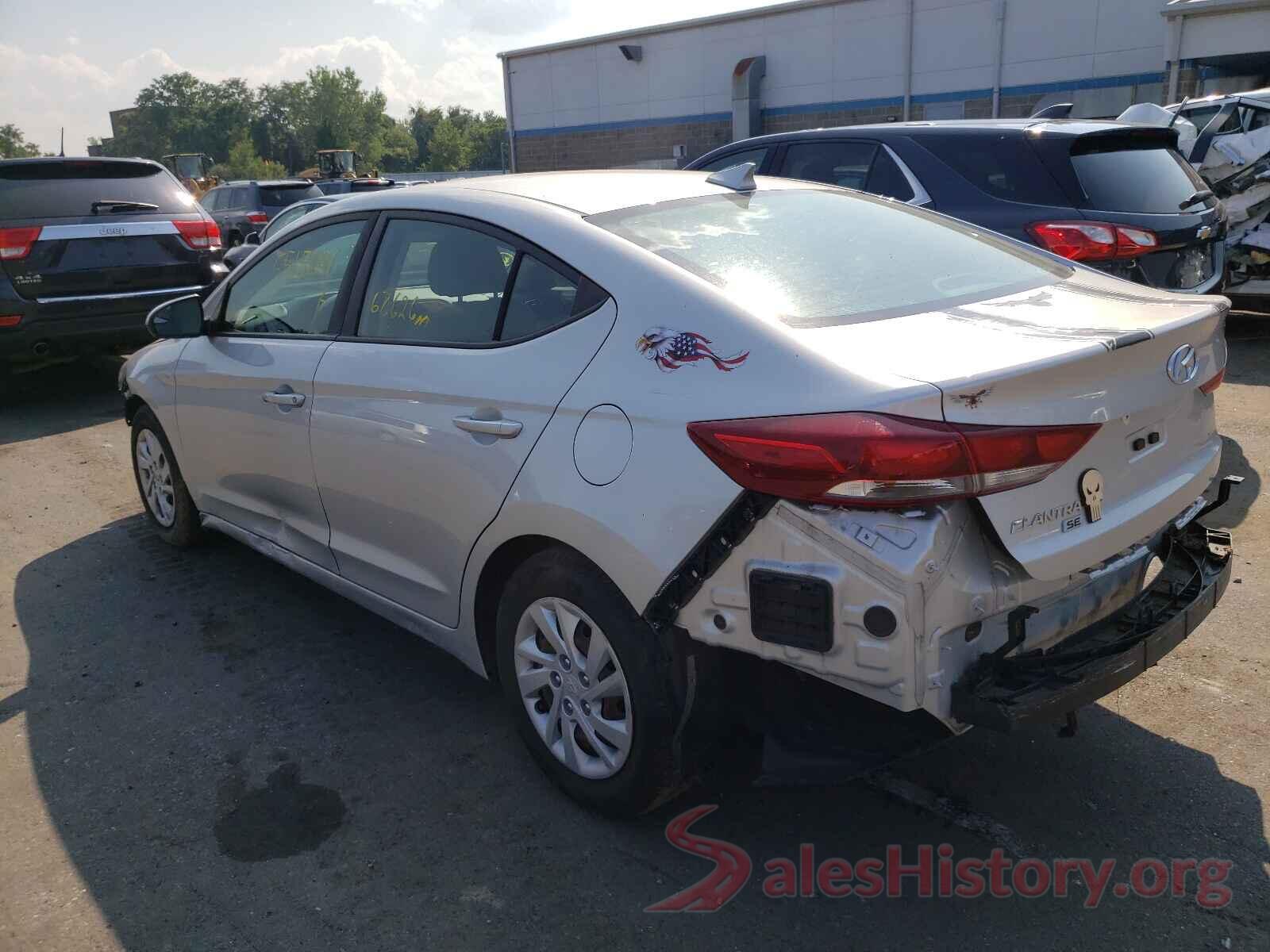 5NPD74LF2HH084051 2017 HYUNDAI ELANTRA