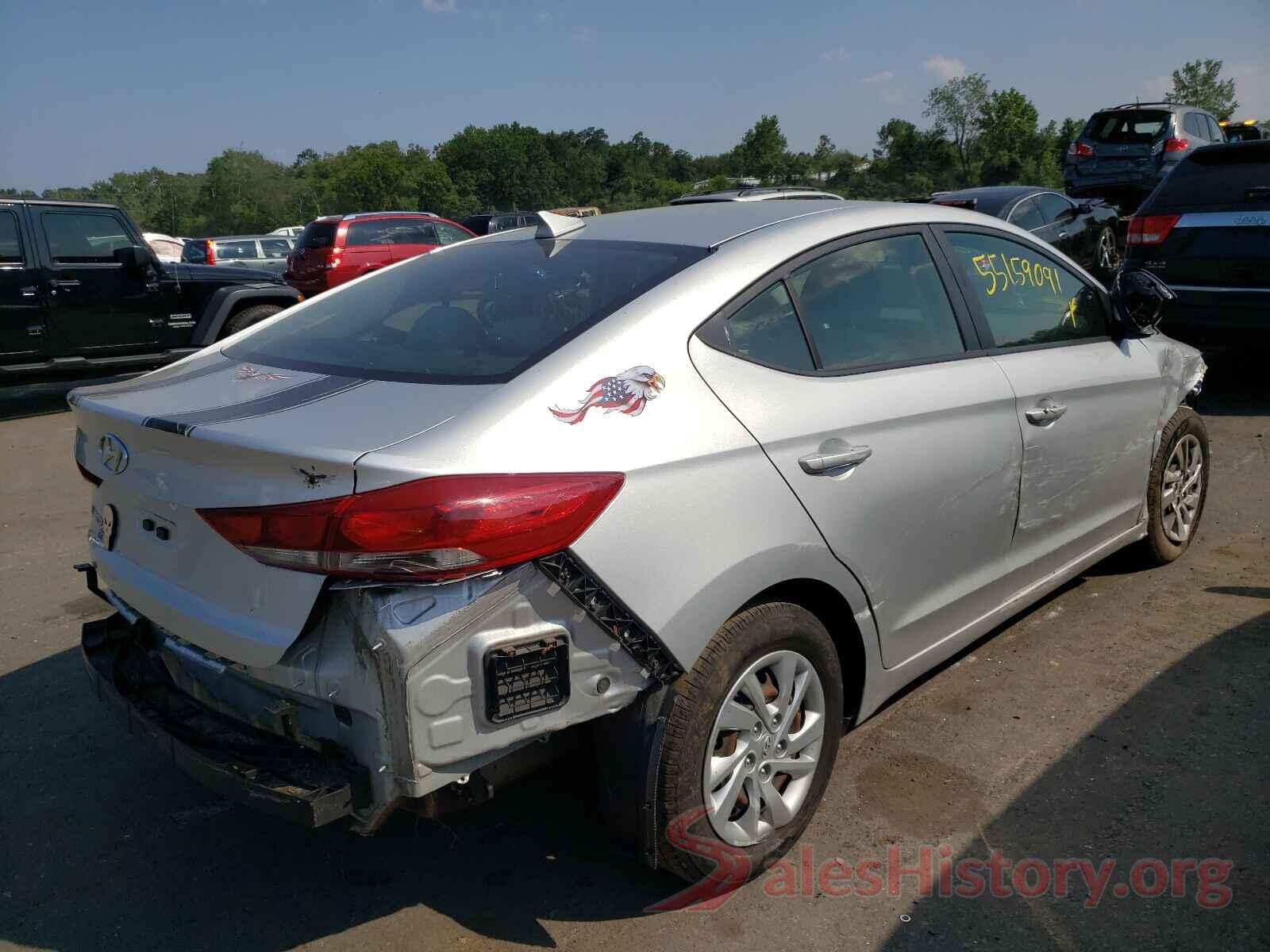 5NPD74LF2HH084051 2017 HYUNDAI ELANTRA