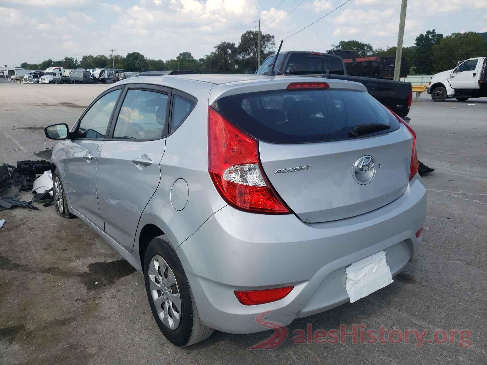 KMHCT5AE5HU332821 2017 HYUNDAI ACCENT