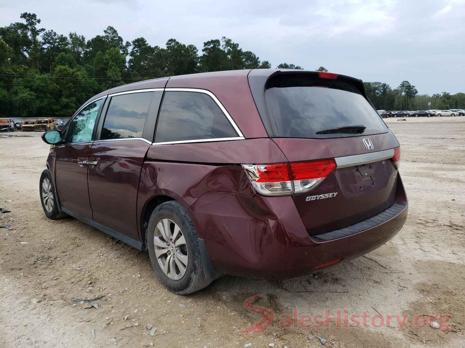 5FNRL5H61GB114072 2016 HONDA ODYSSEY