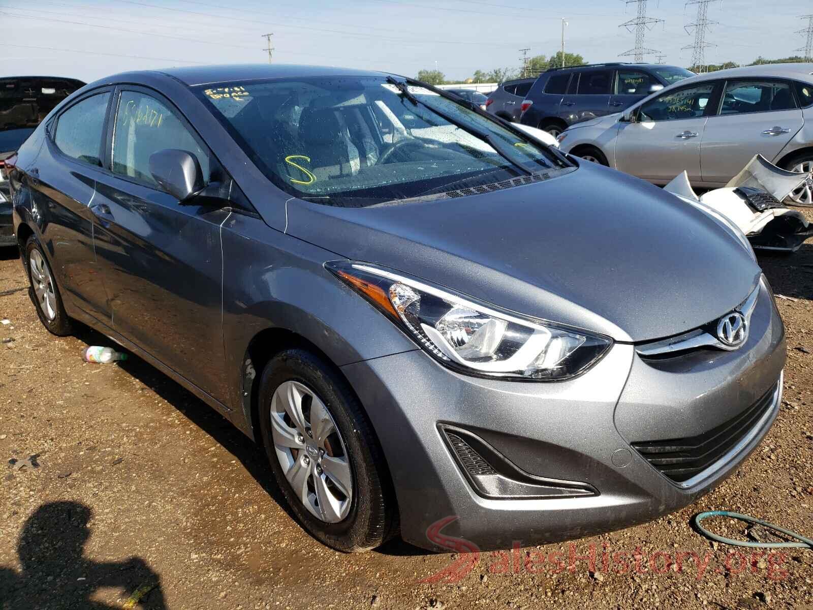 KMHDH4AE6GU624508 2016 HYUNDAI ELANTRA