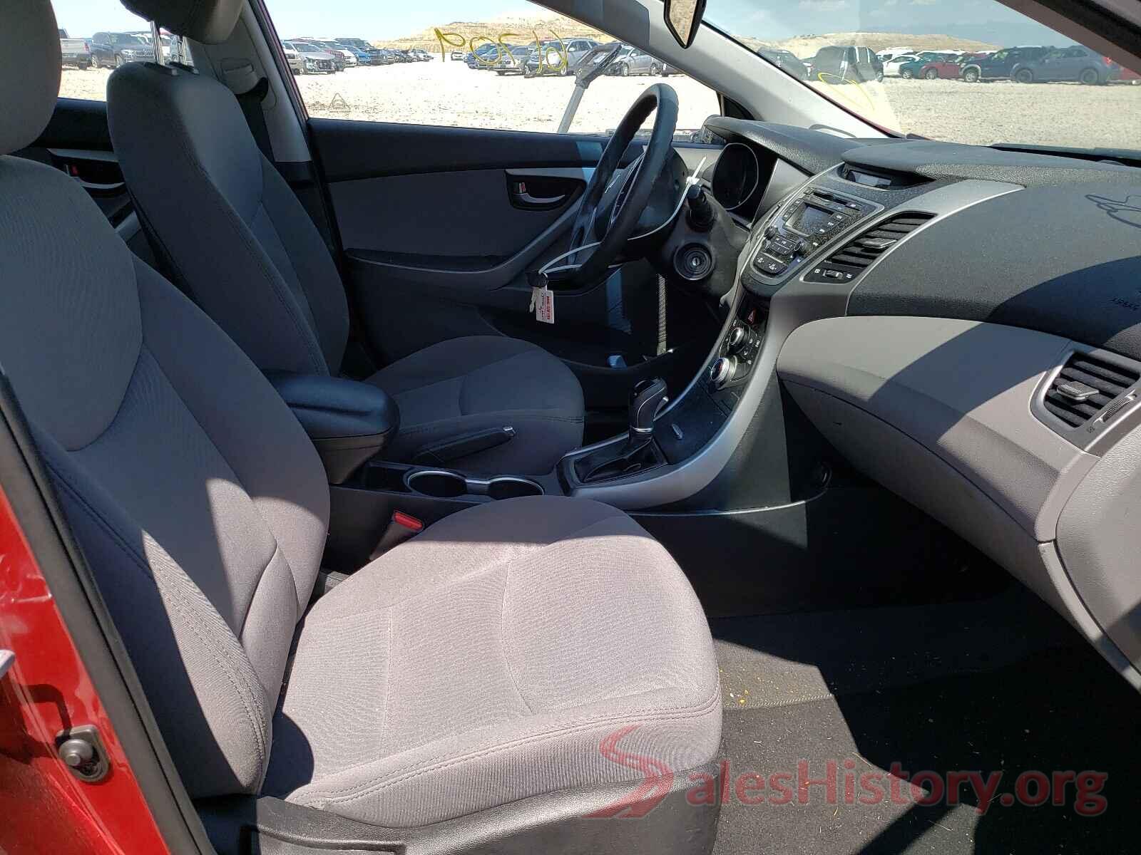 5NPDH4AE0GH687859 2016 HYUNDAI ELANTRA