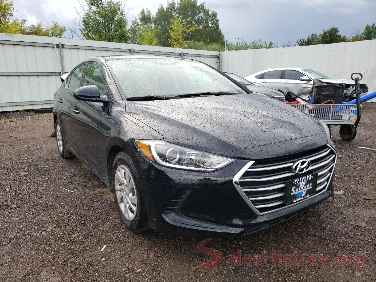 5NPD74LF1JH378529 2018 HYUNDAI ELANTRA