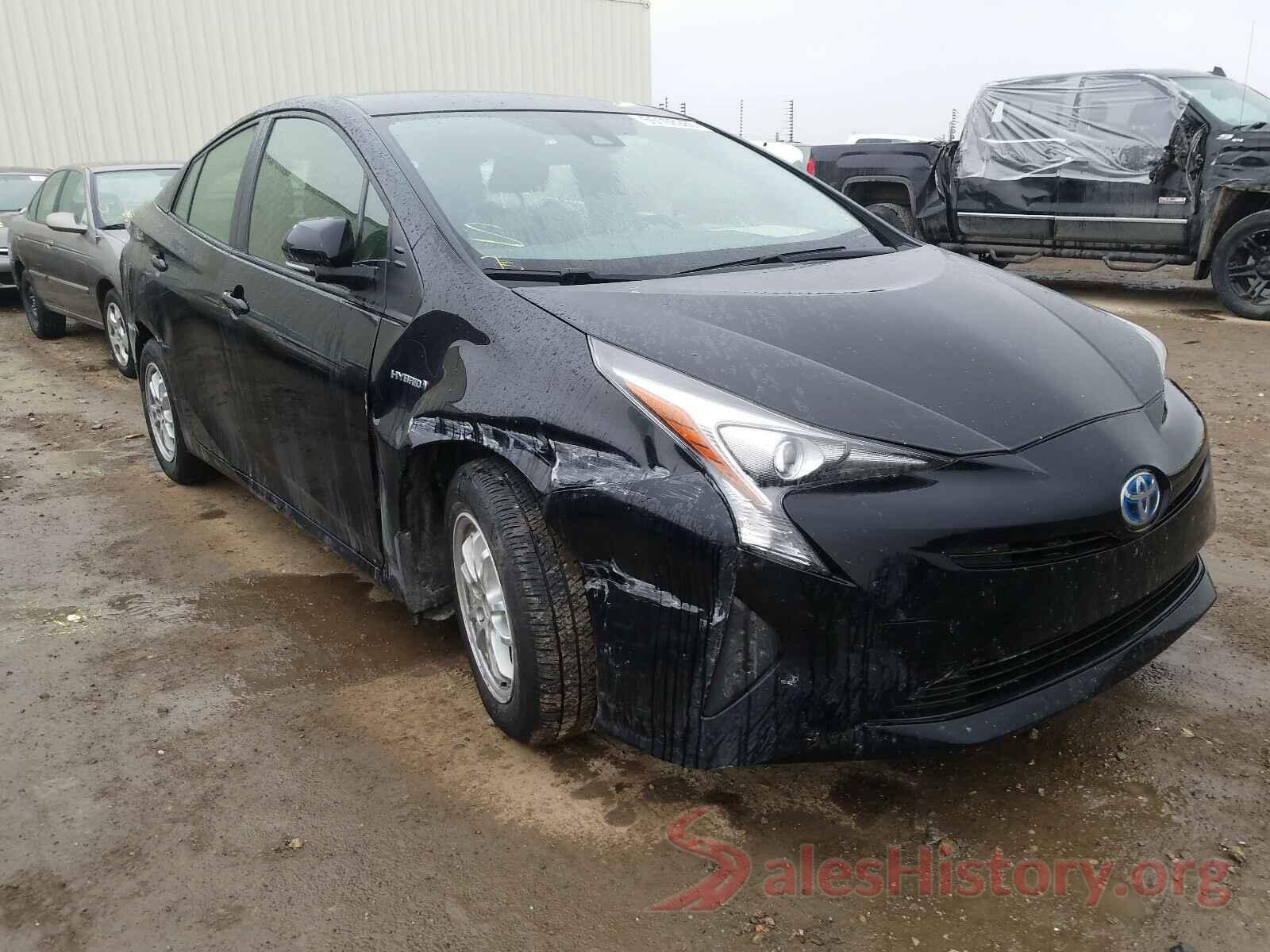 JTDKBRFUXG3017284 2016 TOYOTA PRIUS