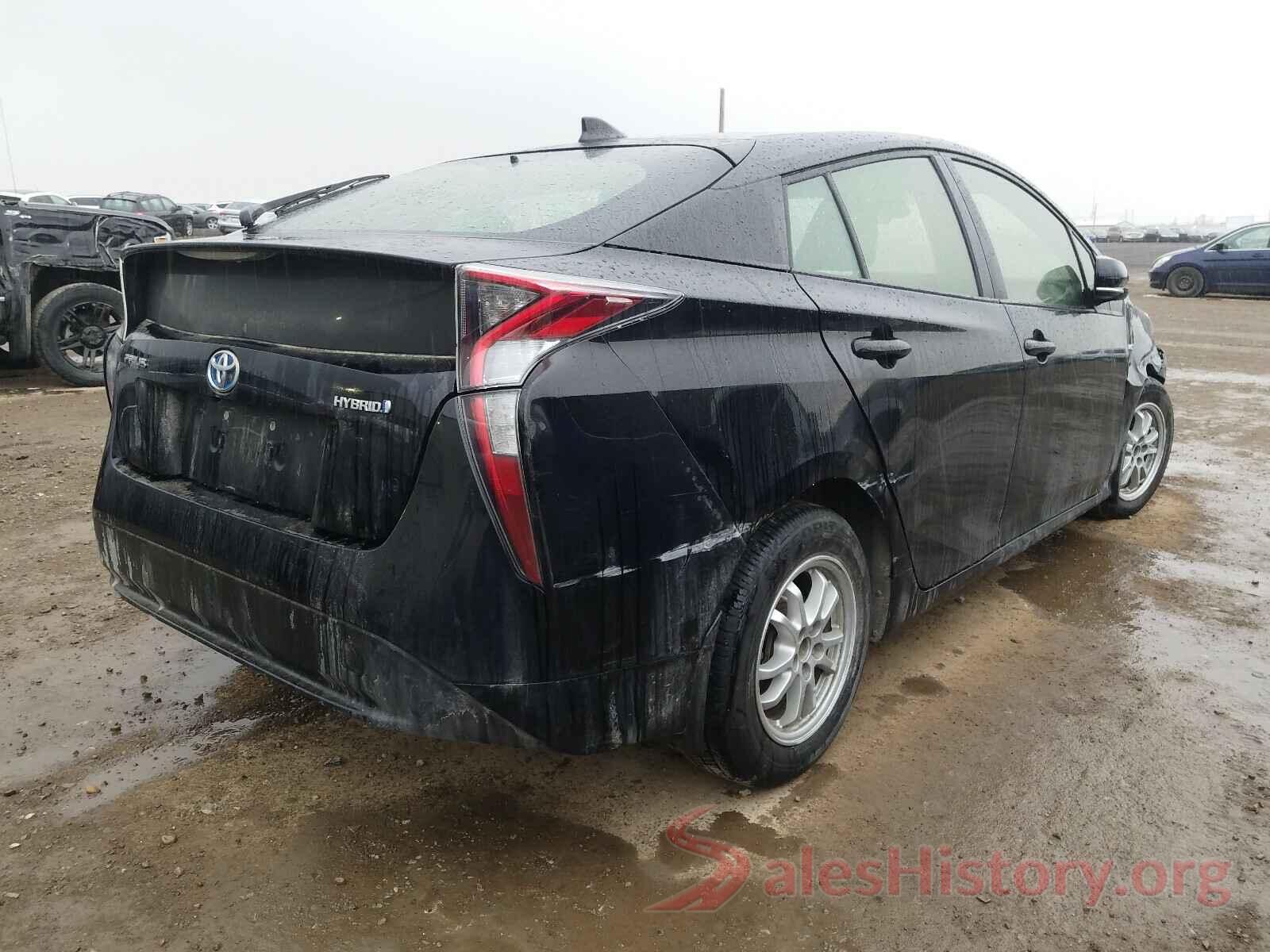 JTDKBRFUXG3017284 2016 TOYOTA PRIUS