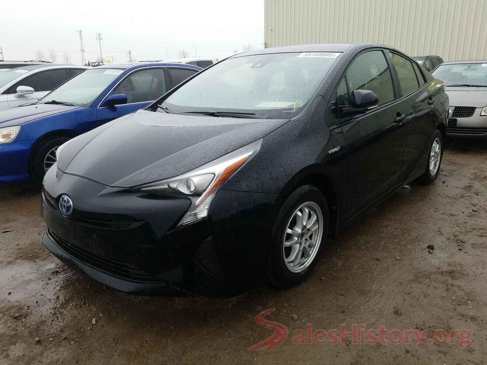 JTDKBRFUXG3017284 2016 TOYOTA PRIUS