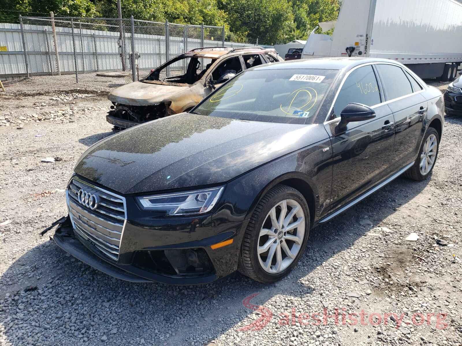 WAUENAF41KA019805 2019 AUDI A4